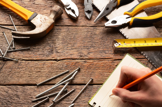 Hand Tools Background
