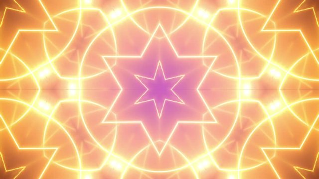 Kaleidoscope VJ loop Background. Full HD