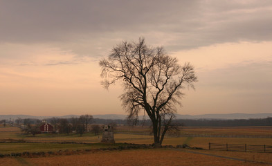 Fototapeta na wymiar Gettysburg's Bloody Angle
