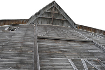 Naklejka premium View from Below of American Barn