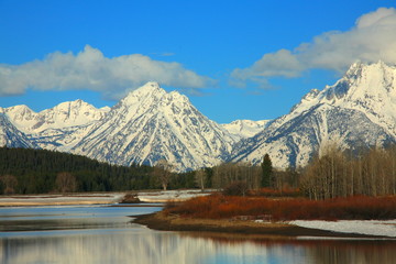 Oxbow Bend in the morning