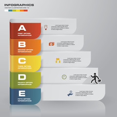 Design clean number banners template/graphic or website layout. Vector.