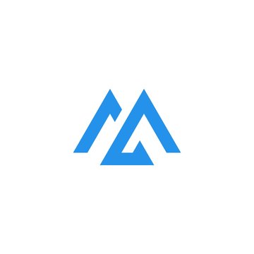 M logo icon monogram