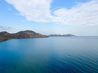 Black sea coast near Koktebel, Crimea