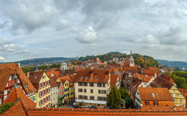 Fototapeta na wymiar view of Tubingen, Germany