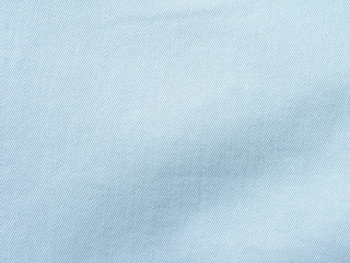 Light blue denim textile for background