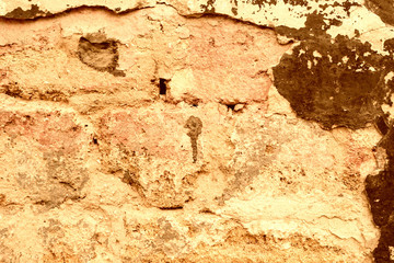 Brick texture with scratches and cracks