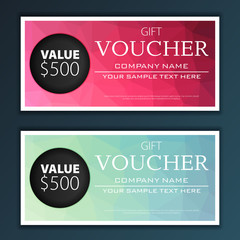 Gift voucher template