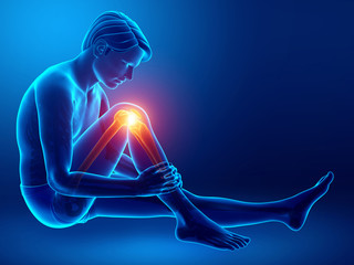 Male Knee pain