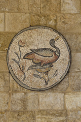 Duck Lake Mosaic Lebanese Palace Architectural Detail