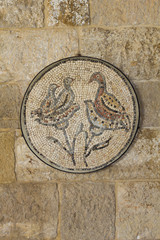 Birds Nest Mosaic Lebanese Palace Architectural Detail