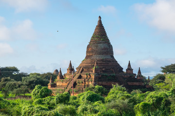 Old pagoda in Bagan ancient city, Mandalay, Myanmar