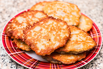Belarusian traditional cuisine: potato meat pies