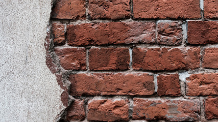 Old brick wall.  Urban texture
