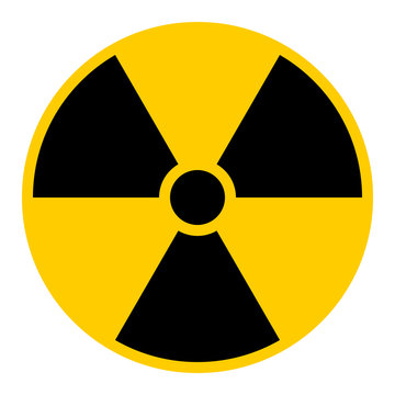 Ionizing Radiation Symbol Attention Danger Warning Sign