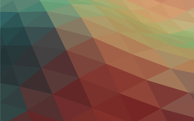 Obraz premium Vector Polygonal Background Waves