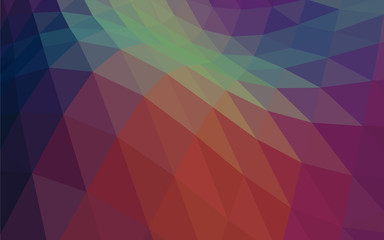 Obraz premium Vector Polygonal Background Waves