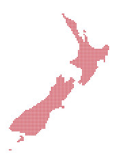 New Zealand Dot Map