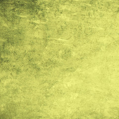 Yellow grunge wall for texture background