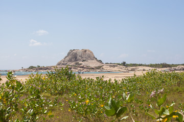 Yala National Park - Beautiful ocean at the south coast of Sri Lanka close to Tangalle. Great...