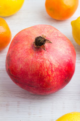 Pomegranate close-up