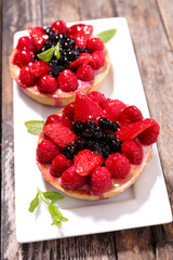 berry tart