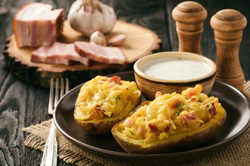 Asian traditional soup with noodles, meat and vegetables known as lagman.