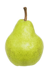 Beautiful fresh ripe pear isolated on white