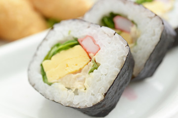 おいしそうな太巻き