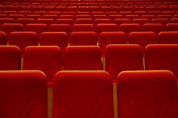 Fototapeta premium Empty seats in theater