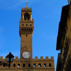 Obraz premium Fot. Konrad Filip Komarnicki / EAST NEWS Wlochy 09.07.2010 Palazzo Vecchio we Florencji przy Piazza della Signoria.
