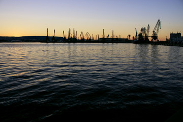 Naklejka premium sunset
