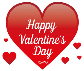 Red heart - Valentine's Day