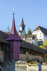 Brückenkapelle "Maria auf der Reuss" der Spreuerbrücke in Luzern