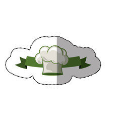 Chef hat symbol icon vector illustration graphic design