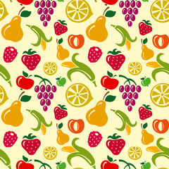 fruits seamless pattern