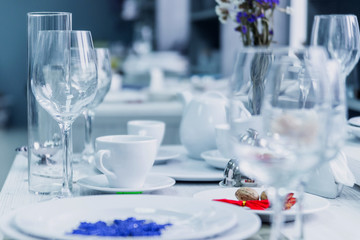 Beautiful decorated table.
