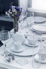 Beautiful decorated table.