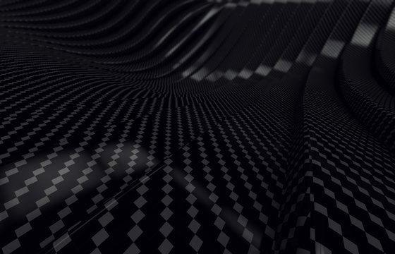 
Abstract Carbon Fibre Material  Background