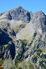 Tatra Mountains. Fot. Konrad Filip Komarnicki / EAST NEWS Slowacja 17.09.2015Widok na Kolowy Szczyt z okolic Zielonego Stawu w slowackich Tatrach Wysokich.