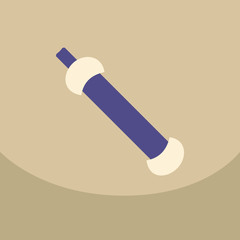 Electronic cigarettes Pocket hookah. Vector illustration friut tabacсo