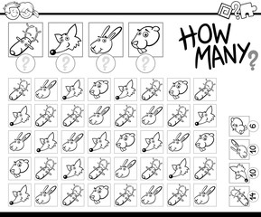 counting for kids coloring page
