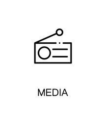Mass media icon.