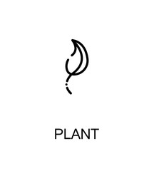 Plant flat icon