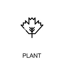 Plant flat icon