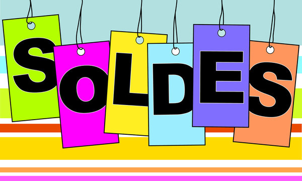 Etiquettes soldes