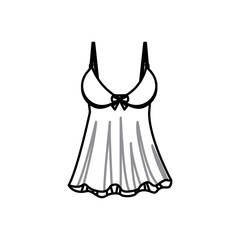 Sexy women lingerie icon vector illustration graphic design