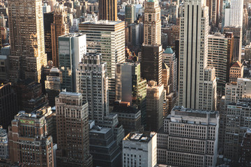 Skyscraper buildings in Midtown Manhattan, New York City
