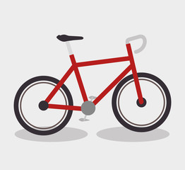 Fototapeta premium bicycle sport isolated icon vector illustration design