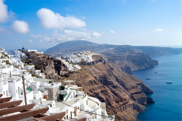 Santorini, Greece, apartments with magestic view over caldera